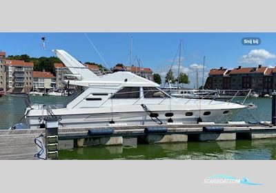 Fairline 43 Flybridge Motorboat 1990, with Volvo engine, The Netherlands