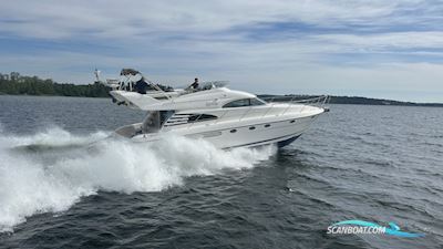 Fairline Squadron 55 Motorboat 2004, with  2x Volvo Penta D12-675 engine, Sweden