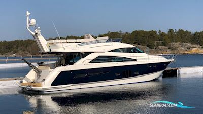 Fairline Squadron 55 Motorboat 2010, with 2x Volvo Penta D12-800 engine, Sweden