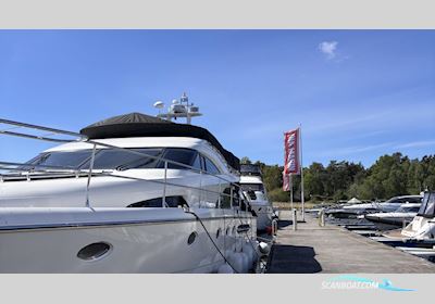 Fairline Squadron 58 Motorboat 2002, with 2x Volvo Penta D12 engine, Sweden