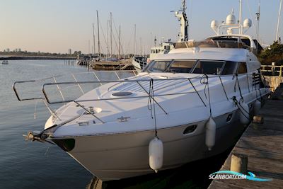 Fairline Squadron 59 Motorboat 1998, with Caterpillar
 engine, Denmark