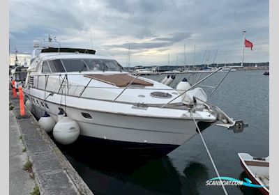 Fairline Squadron 62. Bytte Med Mindre Båd Motorboat 1992, with 2 x Man D2840 Lxe engine, Denmark
