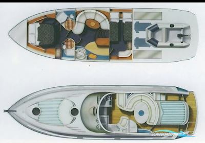 Fairline Targa 43 Motorboat 1999, with Tamd74 P-A engine, Norway