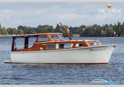 Feadship Akerboom Motorboat 1955, with Peugeot Idenor engine, The Netherlands