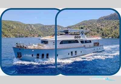 Fethiye Shipyard MYSY Trawler 26M Motorboat 2015, with Caterpillar C12 ACERT engine, Turkey