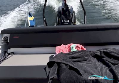 Finnmaster Husky R6 Black Edition Motorboat 2021, with Yamaha V-Max 150 engine, Sweden