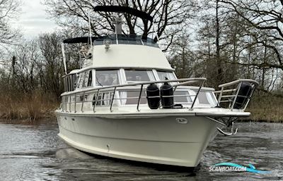 Fjord 38 Fly Motorboat 1974, with Volvo Penta engine, The Netherlands