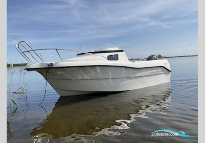 Fjordjollen 450 Cabin Motorboat 2024, with Yamaha F40Fetl engine, Denmark