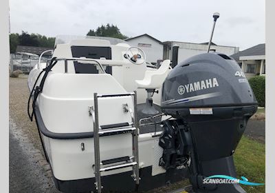 Fjordjollen 450 Cabin Motorboat 2024, with Yamaha F40Fetl engine, Denmark