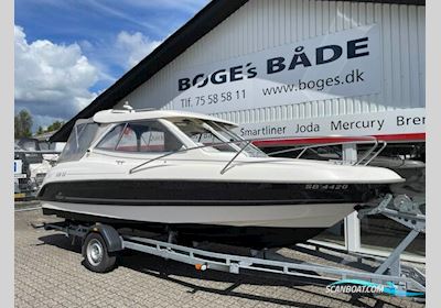 Flipper 630 OC med F100 Mercury-EFI 4 takt L4 1,7L og Brenderup trailer - Anvisningssalg Motorboat 2015, with Mercury engine, Denmark