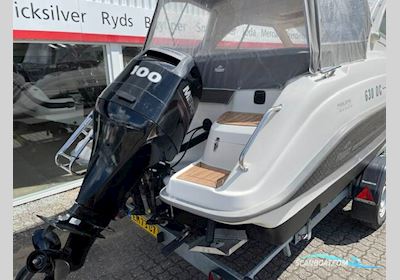 Flipper 630 OC med F100 Mercury-EFI 4 takt L4 1,7L og Brenderup trailer - Anvisningssalg Motorboat 2015, with Mercury engine, Denmark