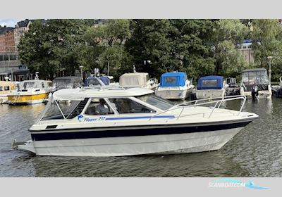 Flipper 717 C Motorboat 1989, with Volvo Penta engine, Sweden