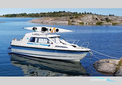 Flipper 760 Motorboat 1988, with Volvo Penta engine, Sweden