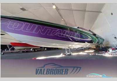 Fountain 38 LIGHTNING Motorboat 2006, with Mercury 700SCI engine, Finland
