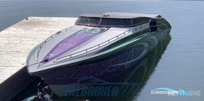 Fountain 38 Lightning Motorboat 2006, with Mercury 700Sci engine, Finland