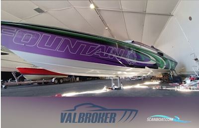 Fountain 38 Lightning Motorboat 2006, with Mercury 700Sci engine, Finland