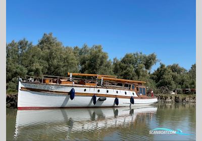 Fred Shepherd 53ft Gentlemens Motor Sailor Motorboat 1921, with Beta engine, France