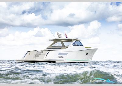 Gagliotta Lobster 35 Classic Ivory White Motorboat 2022, with 2 engine, The Netherlands