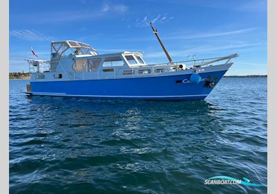 Grand Star De Ruiter Motorboat 1980, with Mitsubishi S6S engine, Denmark