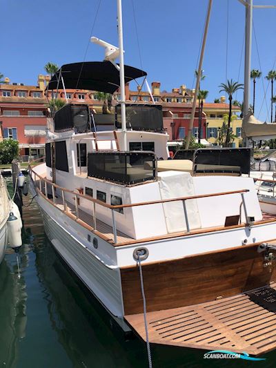 Grandbanks 42 Classic Motorboat 1974, with Perkins engine, Spain