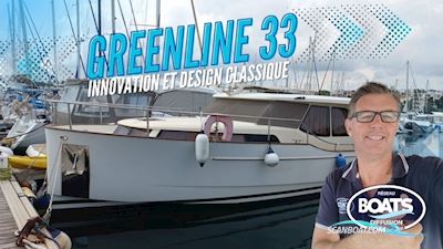 Greenline 33 Motorboat 2011, with Volkwagen engine, France