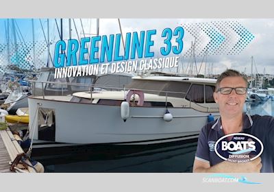 Greenline 33 Motorboat 2011, with Volkwagen engine, France