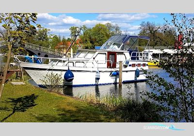 Gruno 1000 Deluxe Motorboat 1989, with Volvo Penta engine, Germany