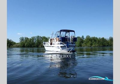 Gruno 1000 Deluxe Motorboat 1989, with Volvo Penta engine, Germany