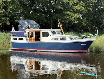 Gruno 970 Motorboat 1980, with Peugeot engine, The Netherlands