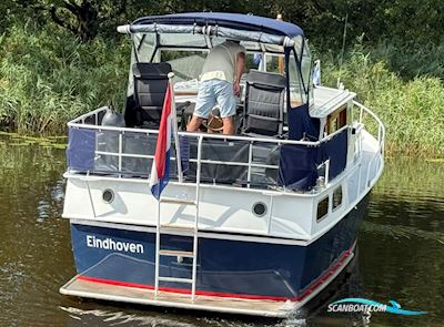 Gruno 970 Motorboat 1980, with Peugeot engine, The Netherlands