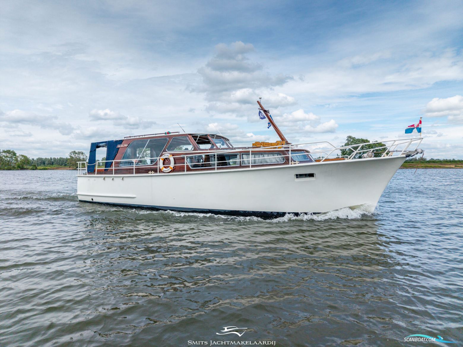 Haringvliet Kruiser 11.30 OK Motorboat 1960, with Mitsubishi engine, The Netherlands