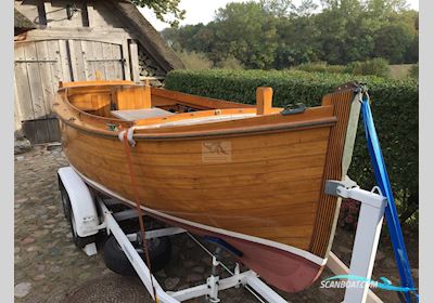 Hatecke Tuckerboot Eiche Motorboat 1997, with Yanmar 3-Zylinder engine, Germany