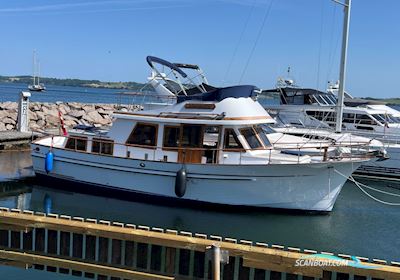 Hershine 37 Trawler Motorboat 1979, with Ford Lehman 2715E engine, Denmark