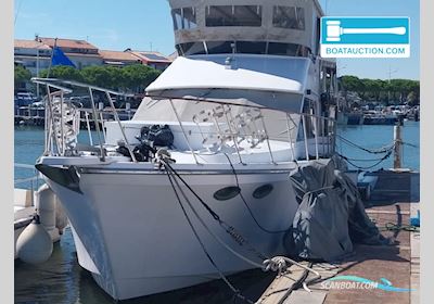 Hershine Trawler Motorboat 1990, with Caterpillar engine, France