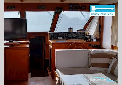 Hershine Trawler Motorboat 1990, with Caterpillar engine, France