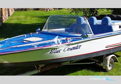 Hersteller unbekannt Unikat / Spezialanfertigung Motorboat 1984, with Wartburg engine, Germany
