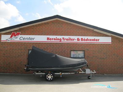 Highfield CL380DL m/Mercury F60 hk EFI 4-takt og Brenderup trailer - NU NEDSAT KR. 10.000,- ! Motorboat 2024, with Mercury engine, Denmark