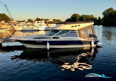 Hilter Royal 840 Flybridge Motorboat 2007, with Volvo Penta 5,7 GXI engine, Germany