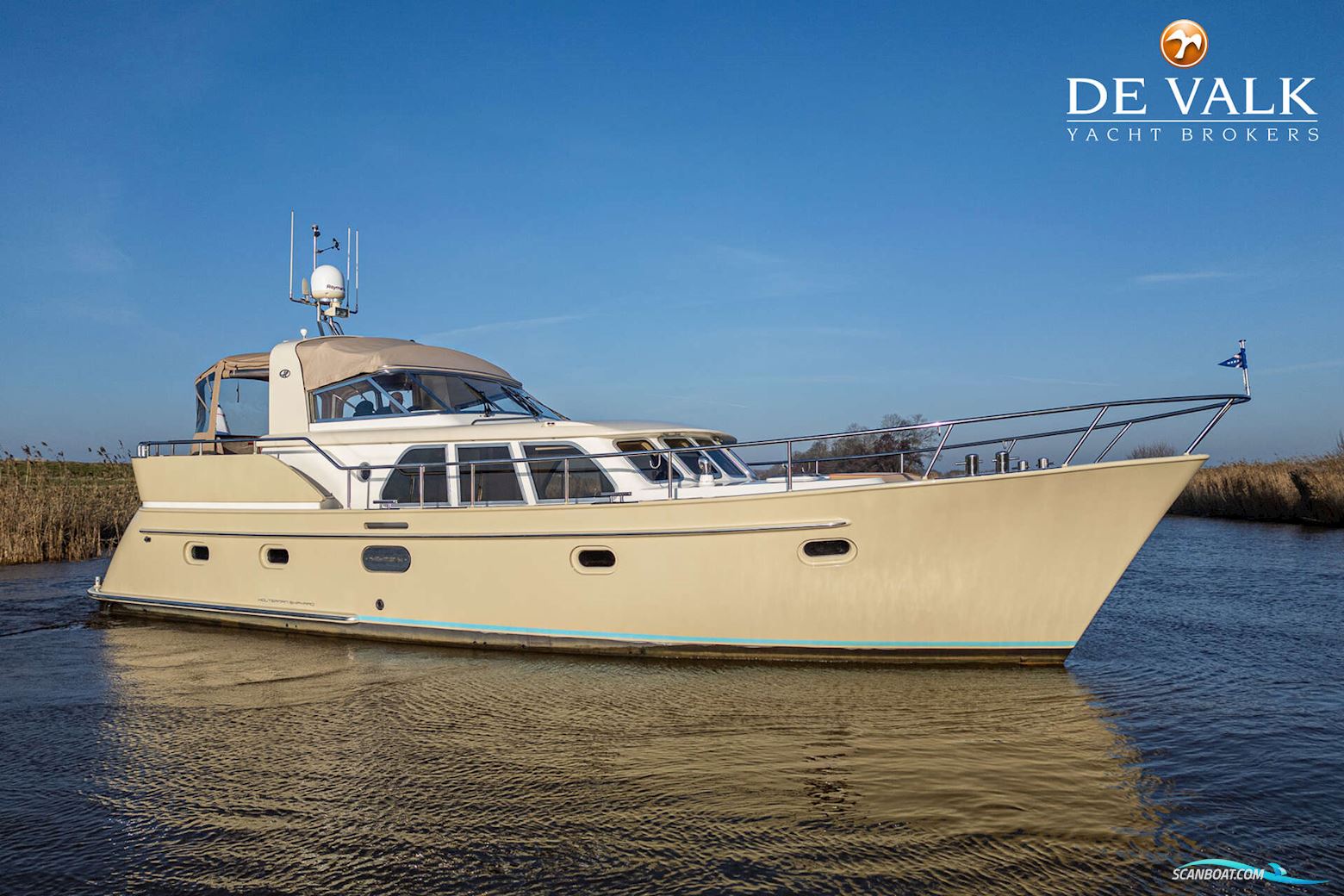 Holterman 50 Open Motorboat 2012, with John Deere engine, The Netherlands