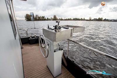 Houseboat Waterloft Luxemotor Motorboat 2023, with Nanni  engine, The Netherlands