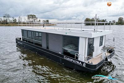 Houseboat Waterloft Luxemotor Motorboat 2023, with Nanni  engine, The Netherlands