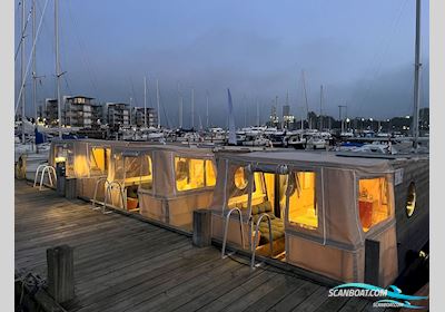 Husbåde Med Elmotor - Udlejnings Koncept Eller Bolig Motorboat 2023, with Torquedo engine, Denmark