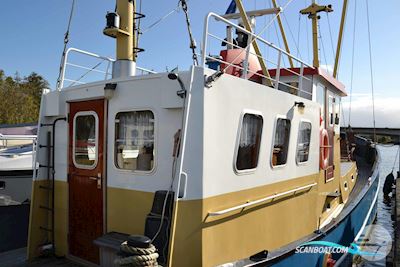 Ijsselmeerkotter 15 Motorboat 1960, with Scania-Vabis engine, The Netherlands