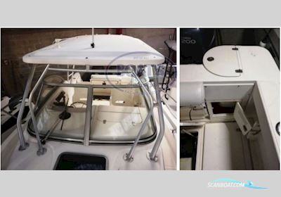 Inconnu Boston Whaler 255 Conquest Motorboat 2002, with Yamaha engine, France