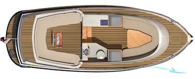 Interboat Intercruiser 28 Cabrio Motorboat 2015, with Vetus Marine M4.55 engine, Germany