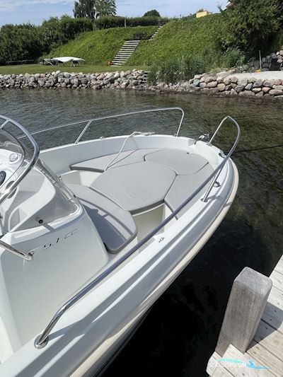 Jeanneau 5.1 CC Cap Camarat Motorboat 2020, with Yamaha F60Fetl engine, Denmark