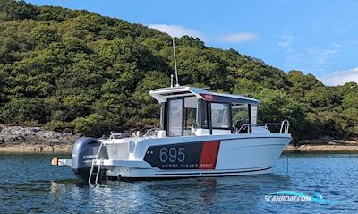 Jeanneau Merry Fisher 695 Sport S2 Motorboat 2021, with Yamaha engine, United Kingdom