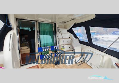 Jeanneau Prestige 42 Fly Motorboat 2008, with Cummins Qsb5.9 engine, Italy