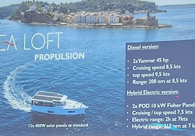 Jeanneau Sea Loft 480 Motorboat 2026, with Gisher Panda engine, France