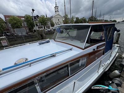 Kaagkruiser Deluxe Motorboat 1965, with Vetus engine, The Netherlands